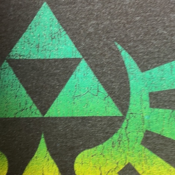 Zelda The Legend of Zelda Gray Graphic Shirt Vintage, M - Picture 6 of 6